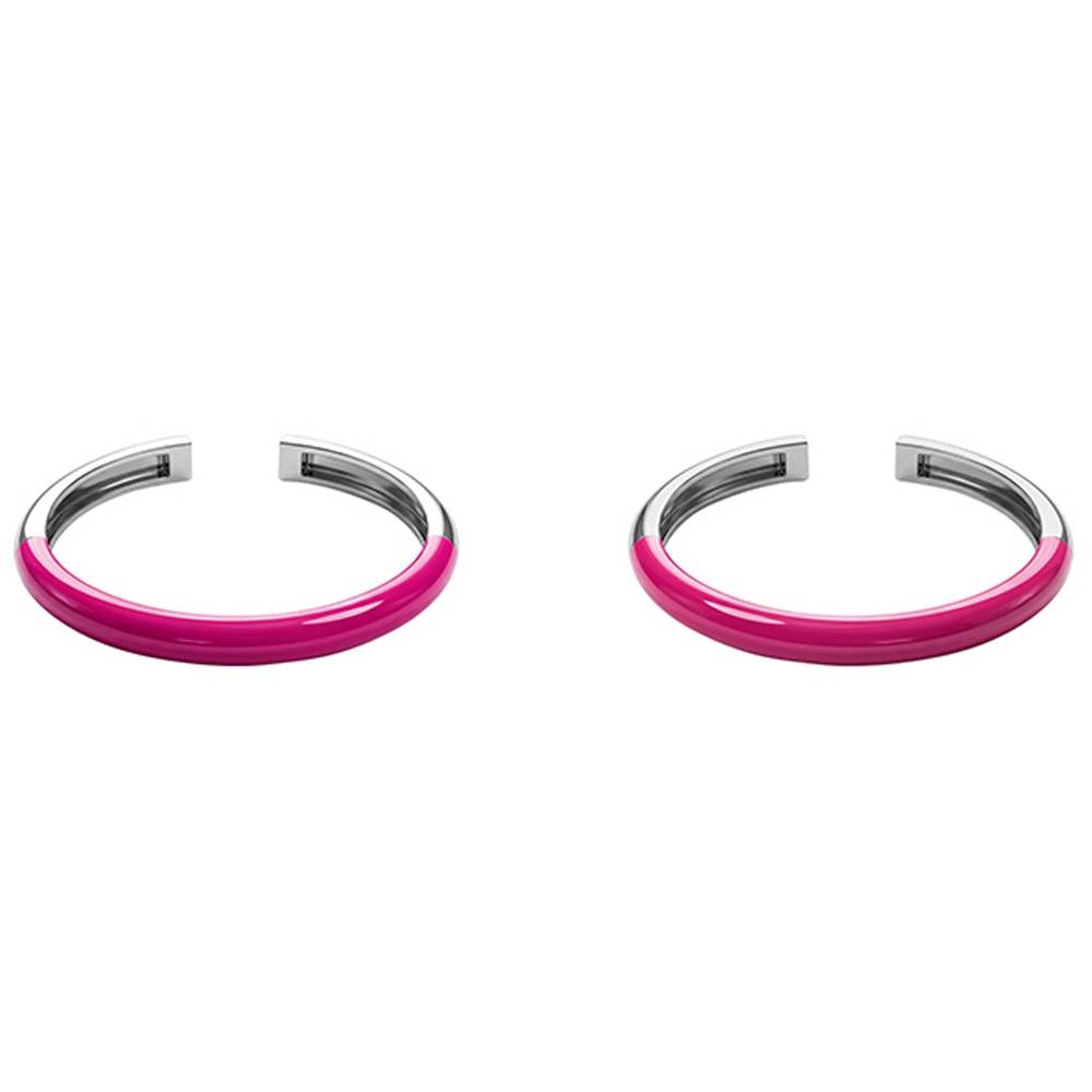 925 Silver Cerise Enamel Toe Rings| Toe Rings For Women And Girls | With Certificate Of Authenticity And 925 Stamp | : TLTR057
