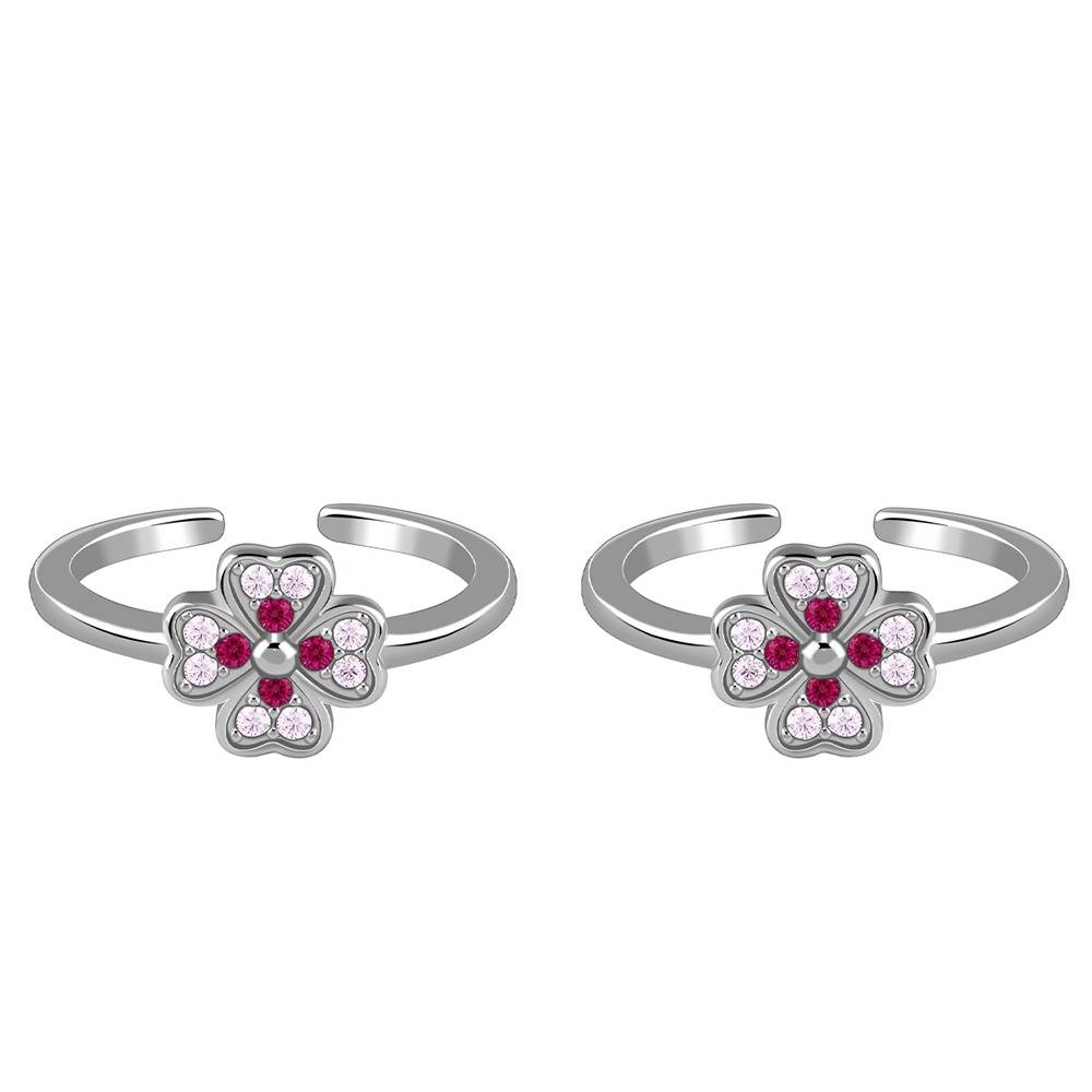 925 Silver Bhaswati Toe Rings|Toe Rings For Women And Girls | With Certificate Of Authenticity And 925 Stamp | 6 Mont : TLTR06