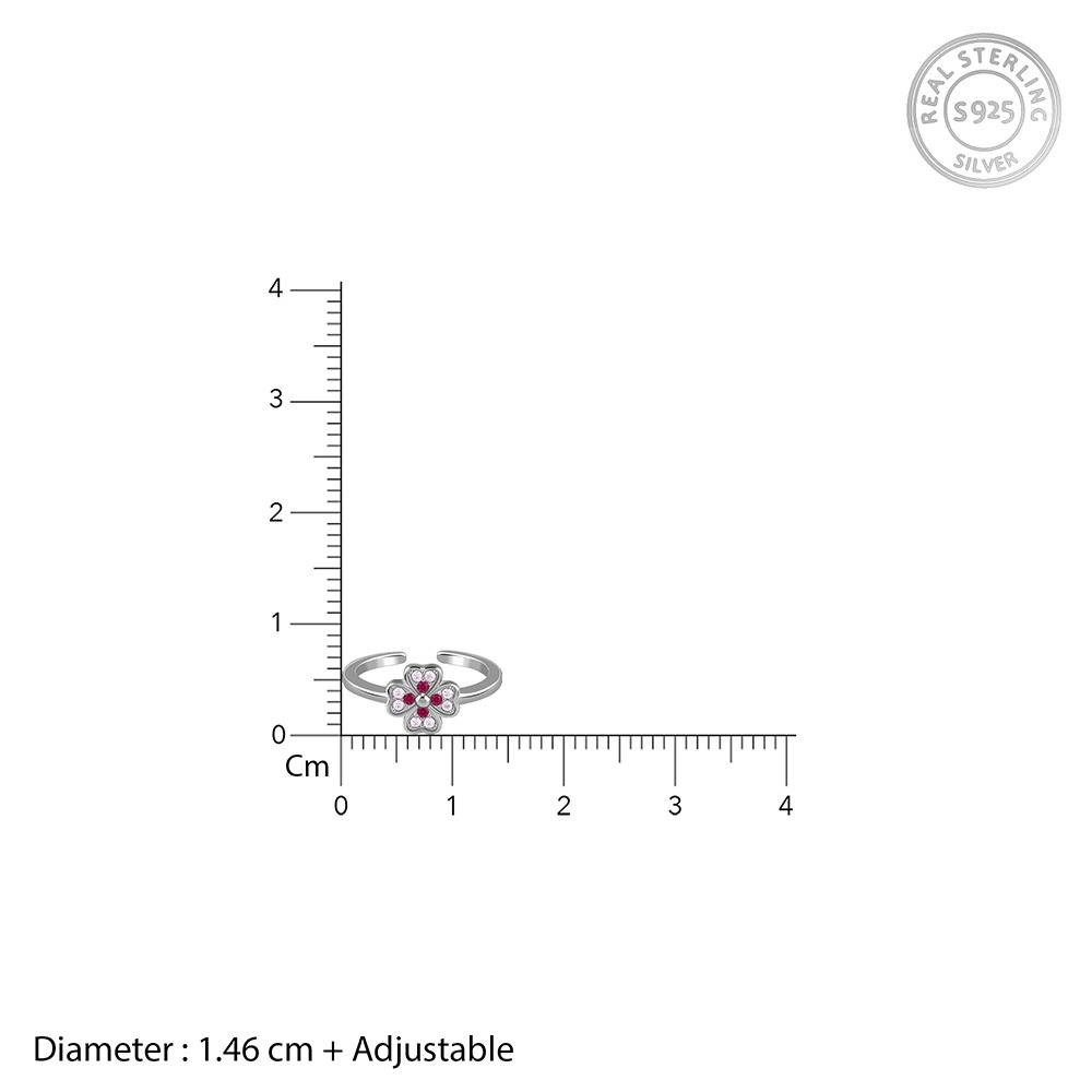 925 Silver Bhaswati Toe Rings|Toe Rings For Women And Girls | With Certificate Of Authenticity And 925 Stamp | 6 Mont : TLTR06
