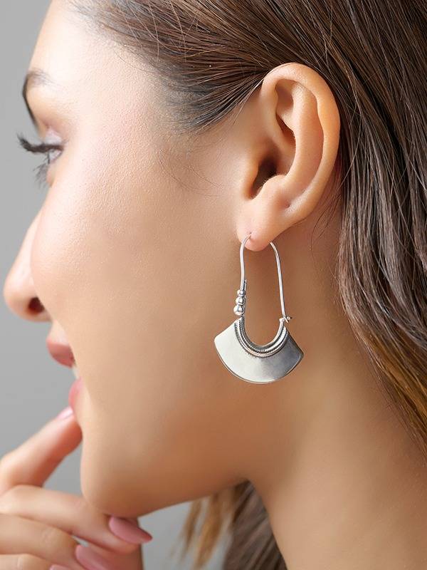 Antique Bohemian Statement Hoops : ER185650AT