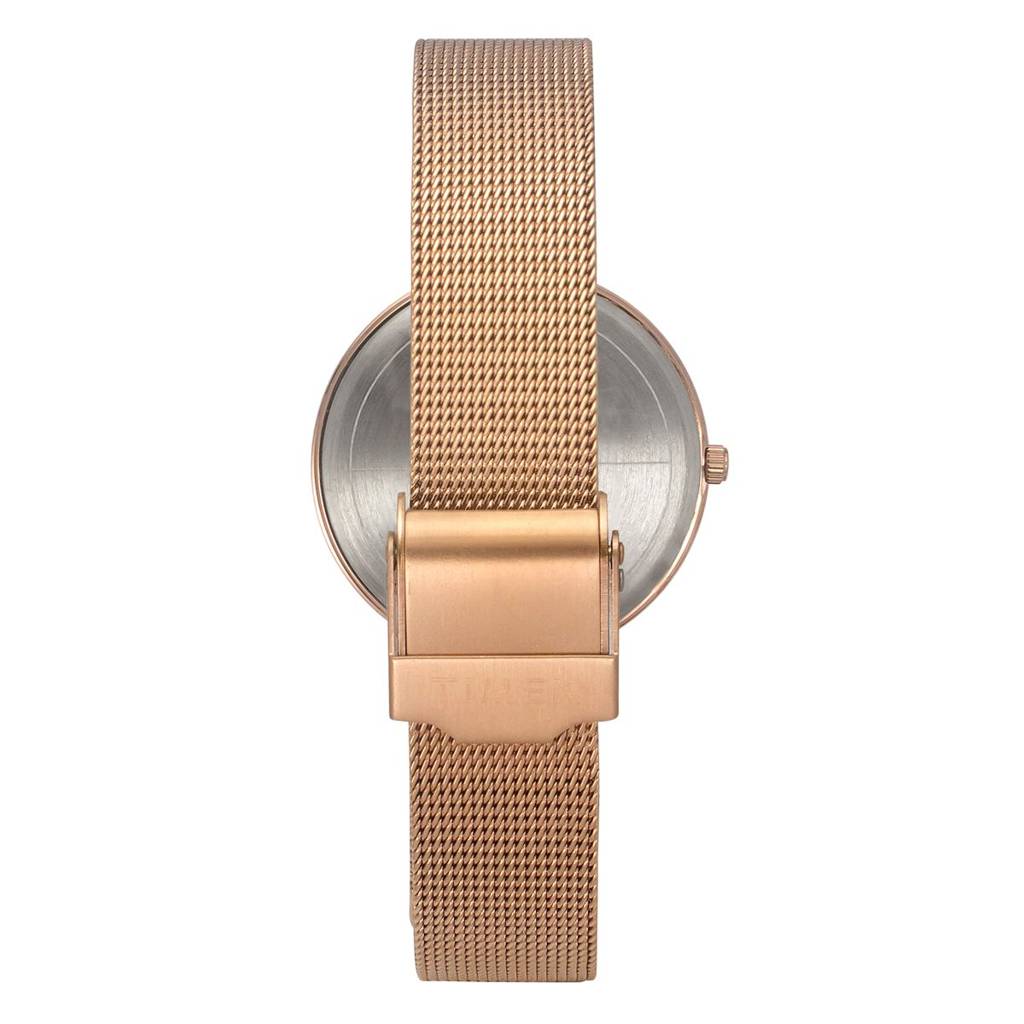 Timex Trendline Round 35Mm Pink Dial Analog Women Watch - Tw000X242 : TW000X242