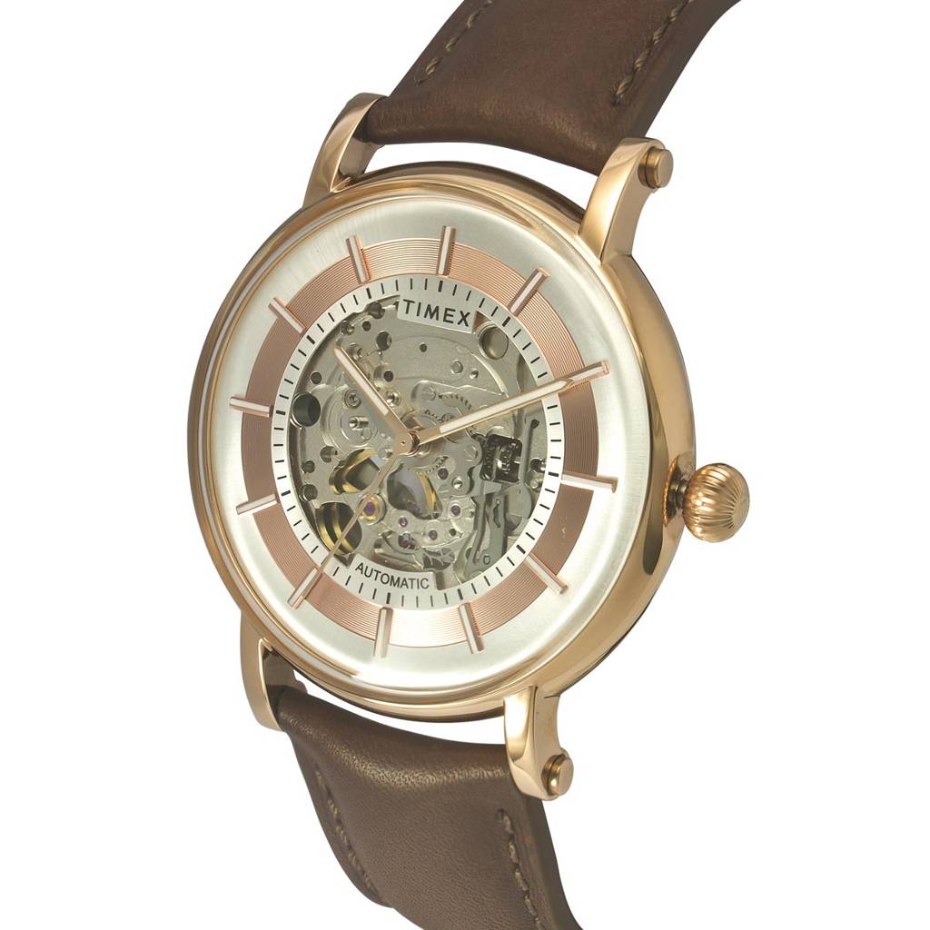 Timex Signio Round 44Mm Analog Men Watch - Tweg16715 : TWEG16715