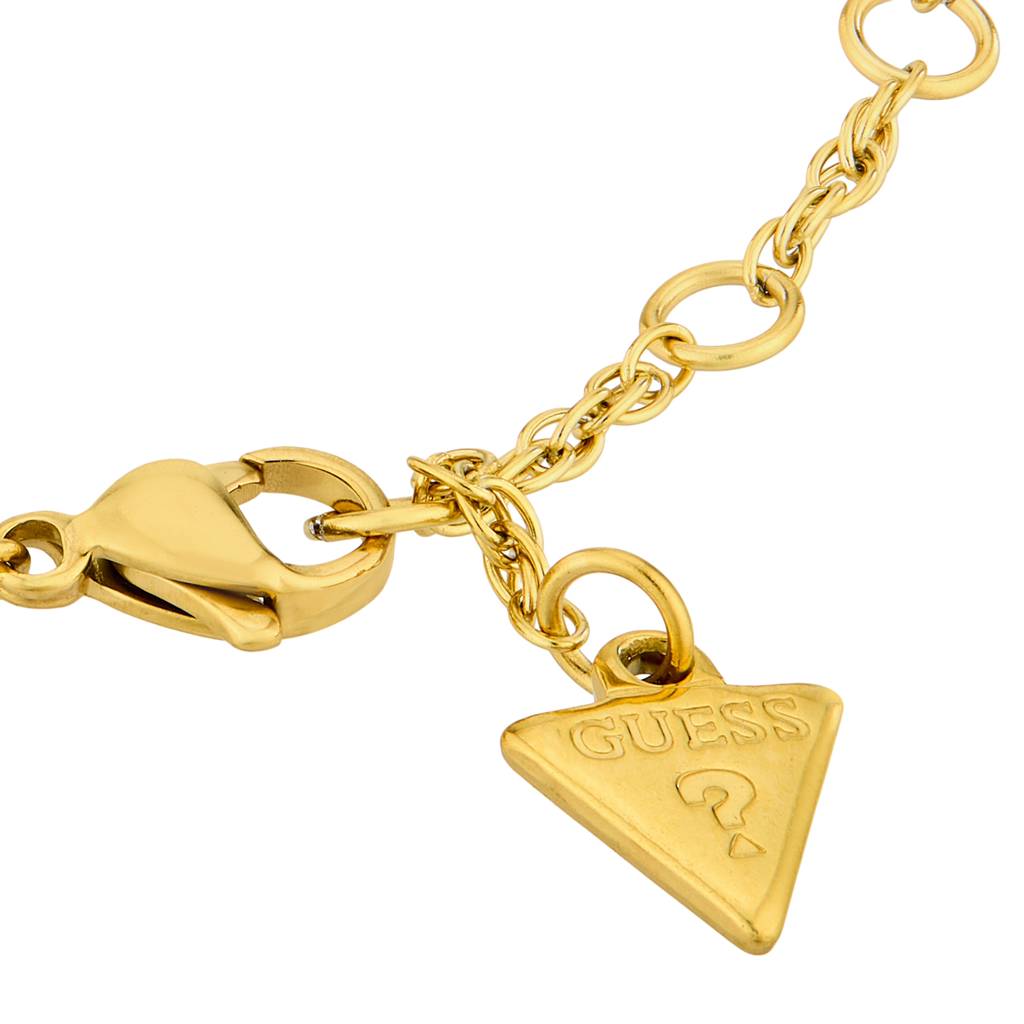 Guess L.O.V.E. Yellow Gold Women'S Bracelet : UBB05461YGL