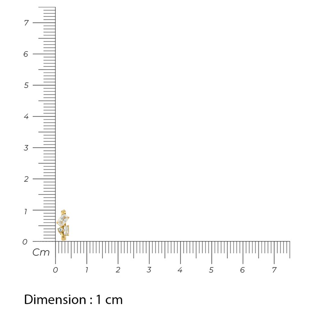Guess Chandelier Yellow Gold Women'S Hoop Earrings - Ube05361Yg : UBE05361YG