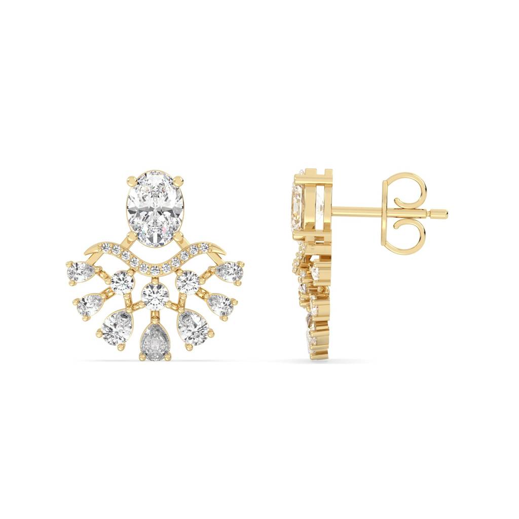 Chloe Multi Shaped Earrings : SFJ0924ER-042