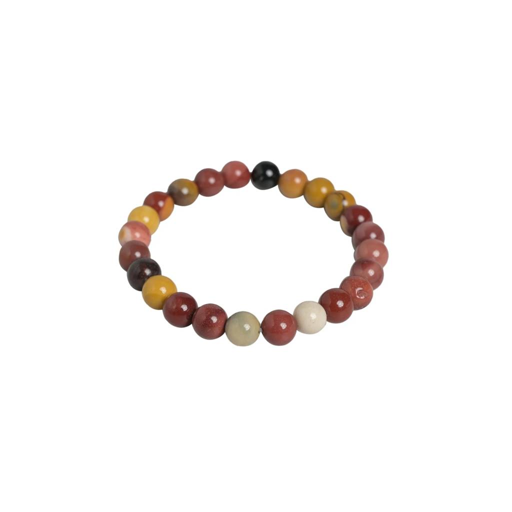 Mookaite Jasper Healing Gemstone Bracelet : MOOKAITE-BRACELET