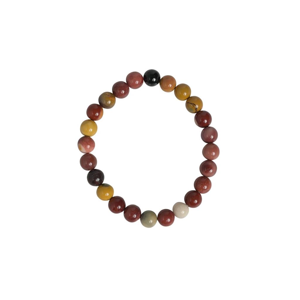 Mookaite Jasper Healing Gemstone Bracelet : MOOKAITE-BRACELET