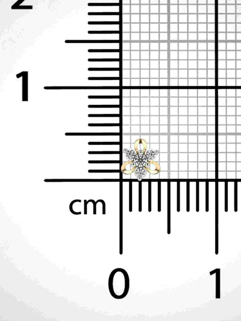 Sterling Silver Plated With Certified Lab Grown Diamond 0.03Cts | Vgnp0014 : VGNP0014_SYL