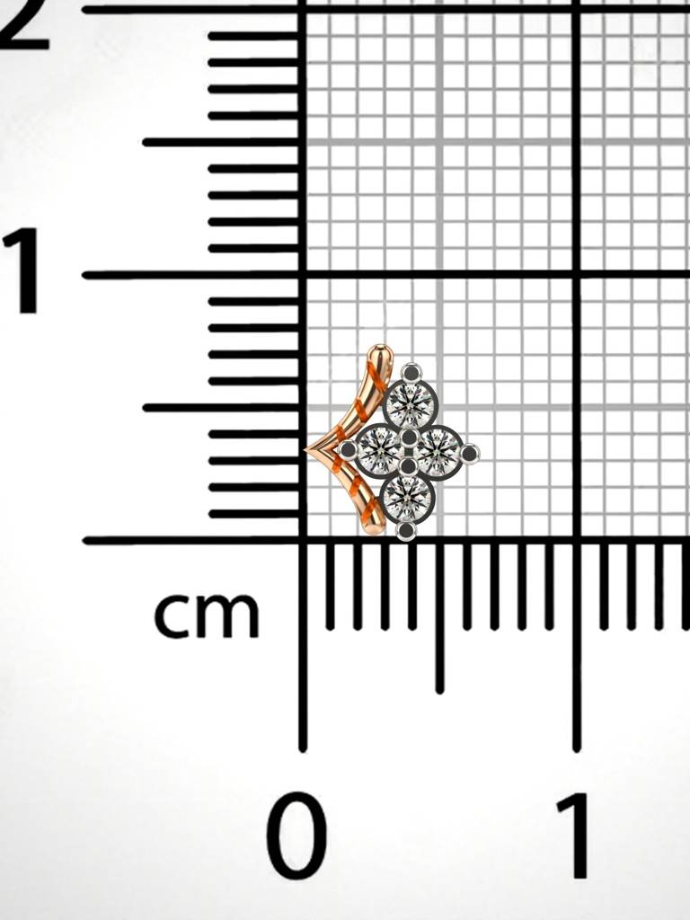 Sterling Silver Plated With Certified Lab Grown Diamond 0.09Cts | Vgnp0033 : VGNP0033_SRL