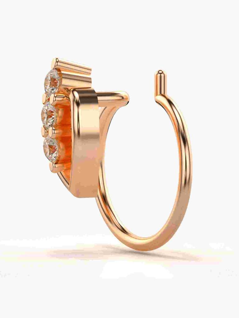 Sterling Silver Plated With Certified Lab Grown Diamond 0.04Cts | Vgnp0040 : VGNP0040_SRL