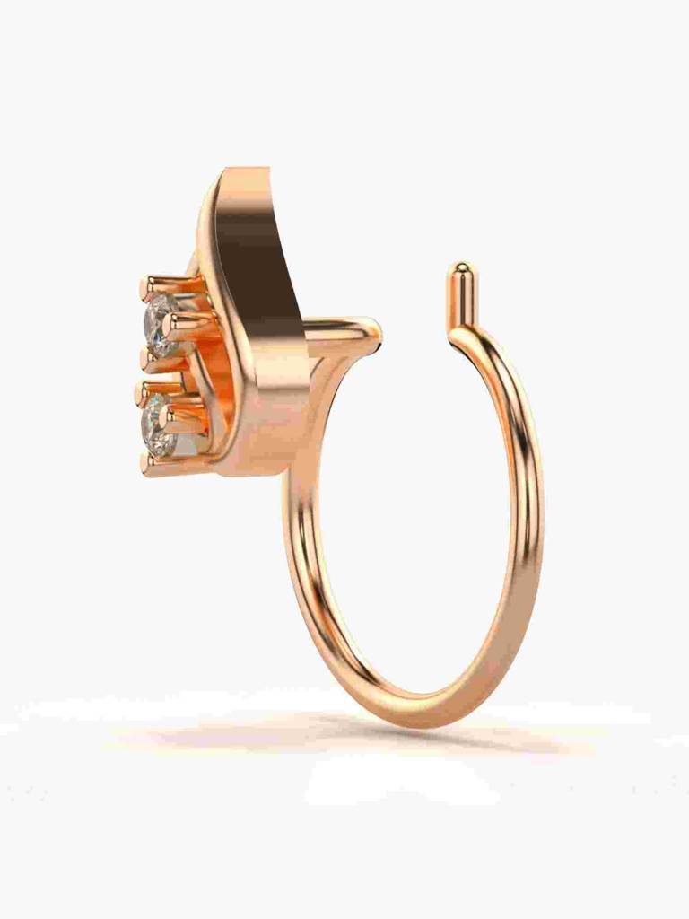 Sterling Silver Plated With Certified Lab Grown Diamond 0.02Cts | Vgnp0050 : VGNP0050_SRL