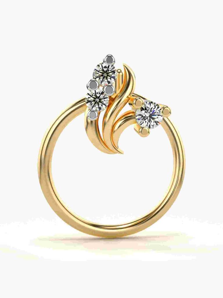 Sterling Silver Plated With Certified Lab Grown Diamond 0.03Cts | Vgnp0069 : VGNP0069_SYL