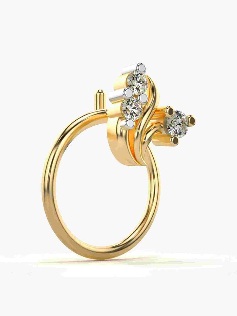 Sterling Silver Plated With Certified Lab Grown Diamond 0.03Cts | Vgnp0069 : VGNP0069_SYL