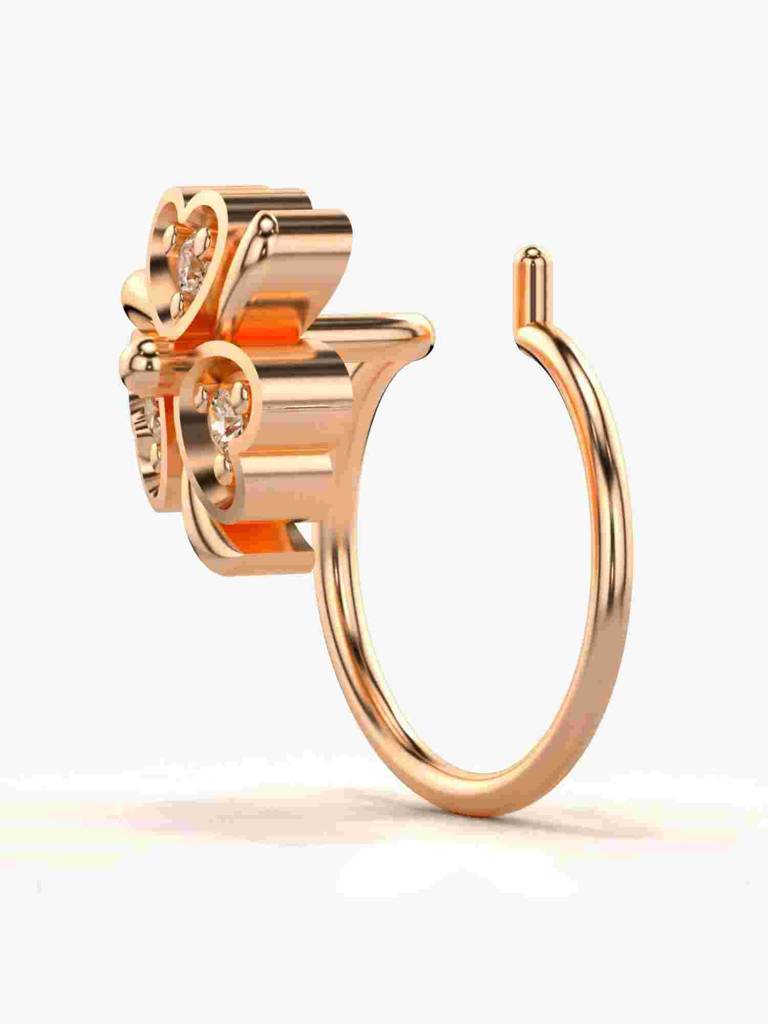 Sterling Silver Plated With Certified Lab Grown Diamond 0.02Cts | Vgnp0082 : VGNP0082_SRL