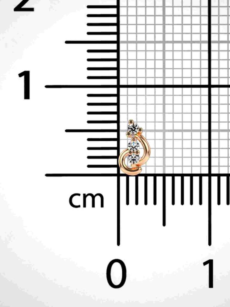 Sterling Silver Plated With Certified Lab Grown Diamond 0.02Cts | Vgnp0083 : VGNP0083_SRL