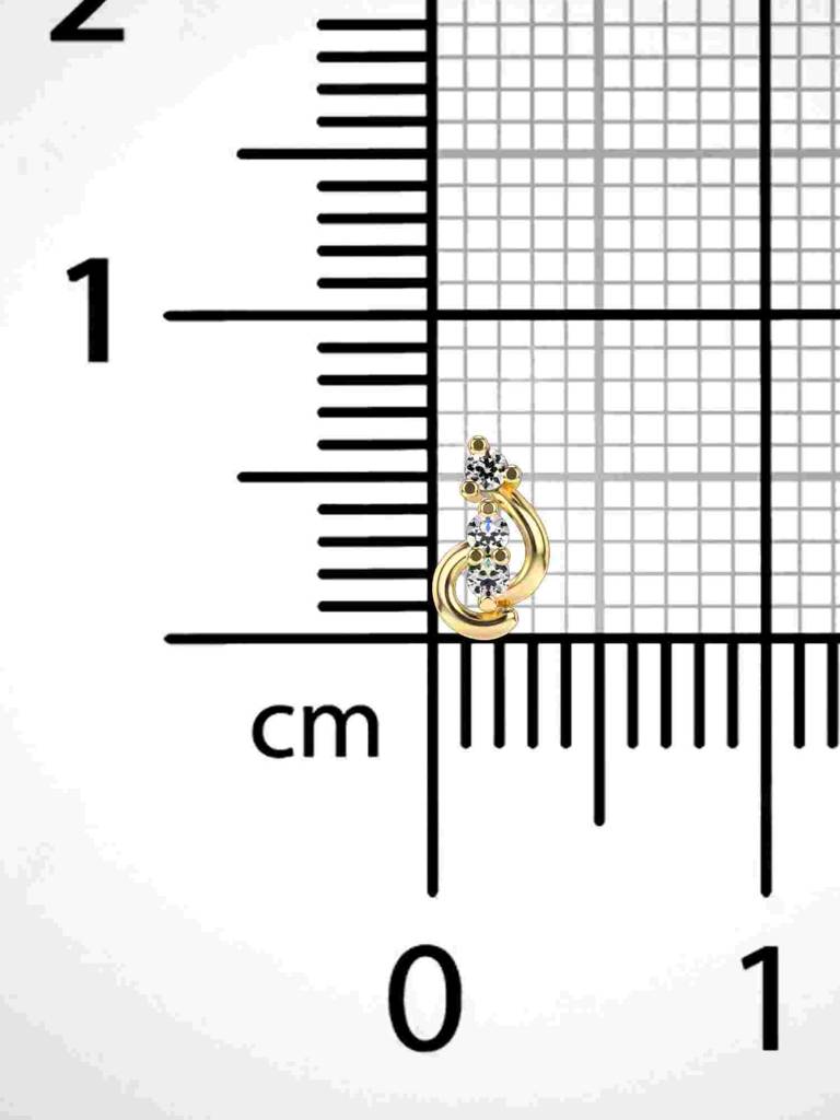 Sterling Silver Plated With Certified Lab Grown Diamond 0.02Cts | Vgnp0083 : VGNP0083_SYL