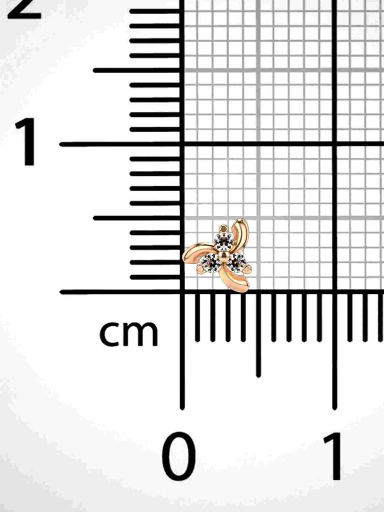 Sterling Silver Plated With Certified Lab Grown Diamond 0.03Cts | Vgnp0086 : VGNP0086_SRL