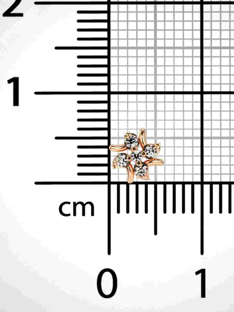Sterling Silver Plated With Certified Lab Grown Diamond 0.06Cts | Vgnp0089 : VGNP0089_SRL