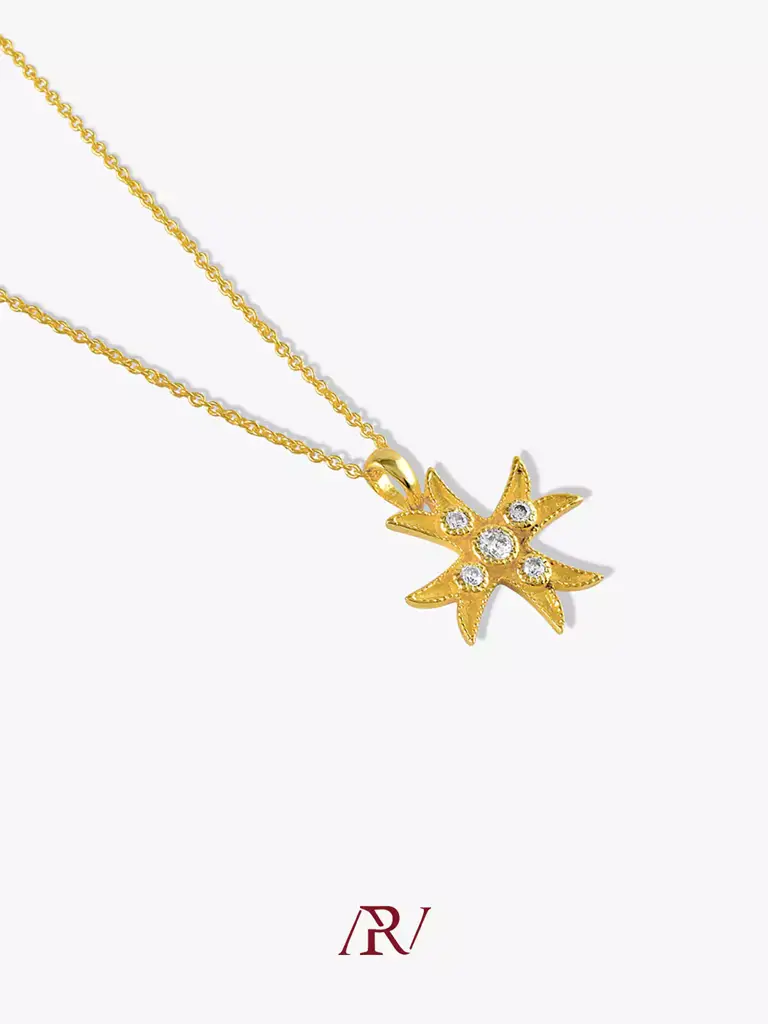 Vintage Cross Necklace : ARV-NK-011