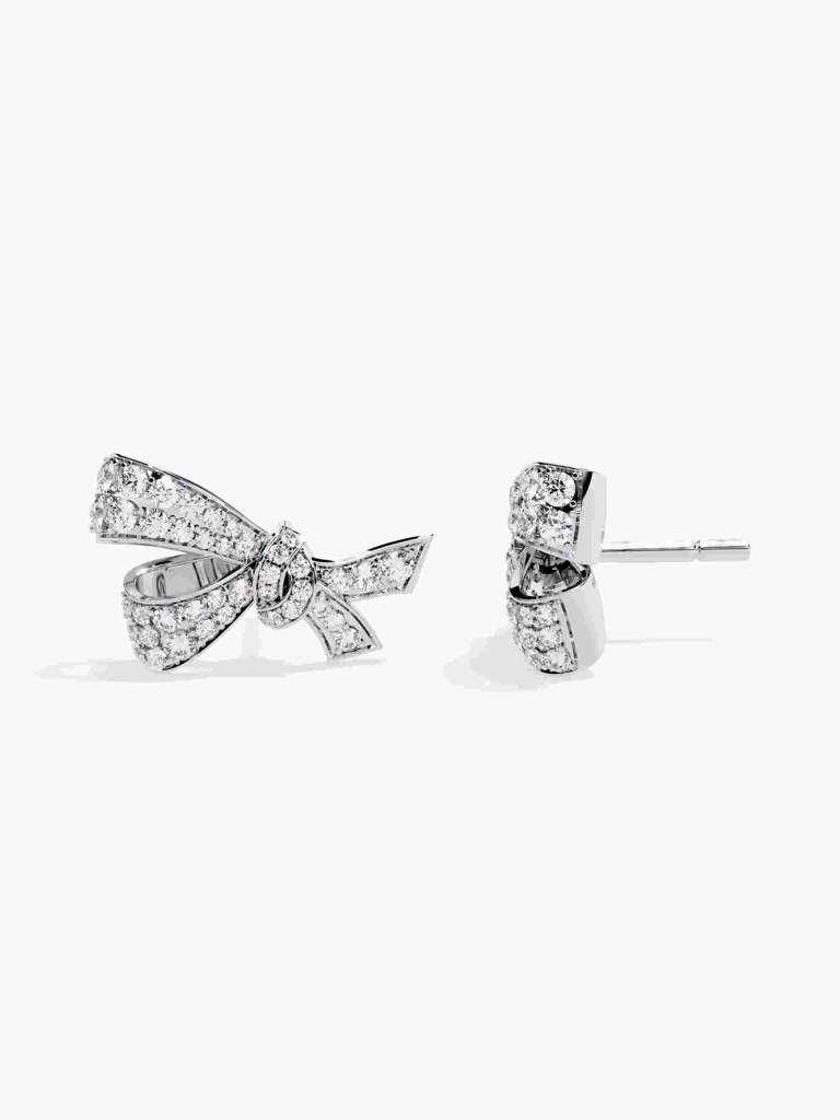 Sterling Silver Plated With Certified Lab Grown Diamond 1.07Cts | Earrings For Women/Girls | Vse0041 : VSE0041_SWL