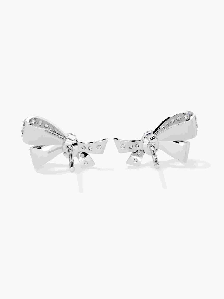 Sterling Silver Plated With Certified Lab Grown Diamond 1.07Cts | Earrings For Women/Girls | Vse0041 : VSE0041_SWL