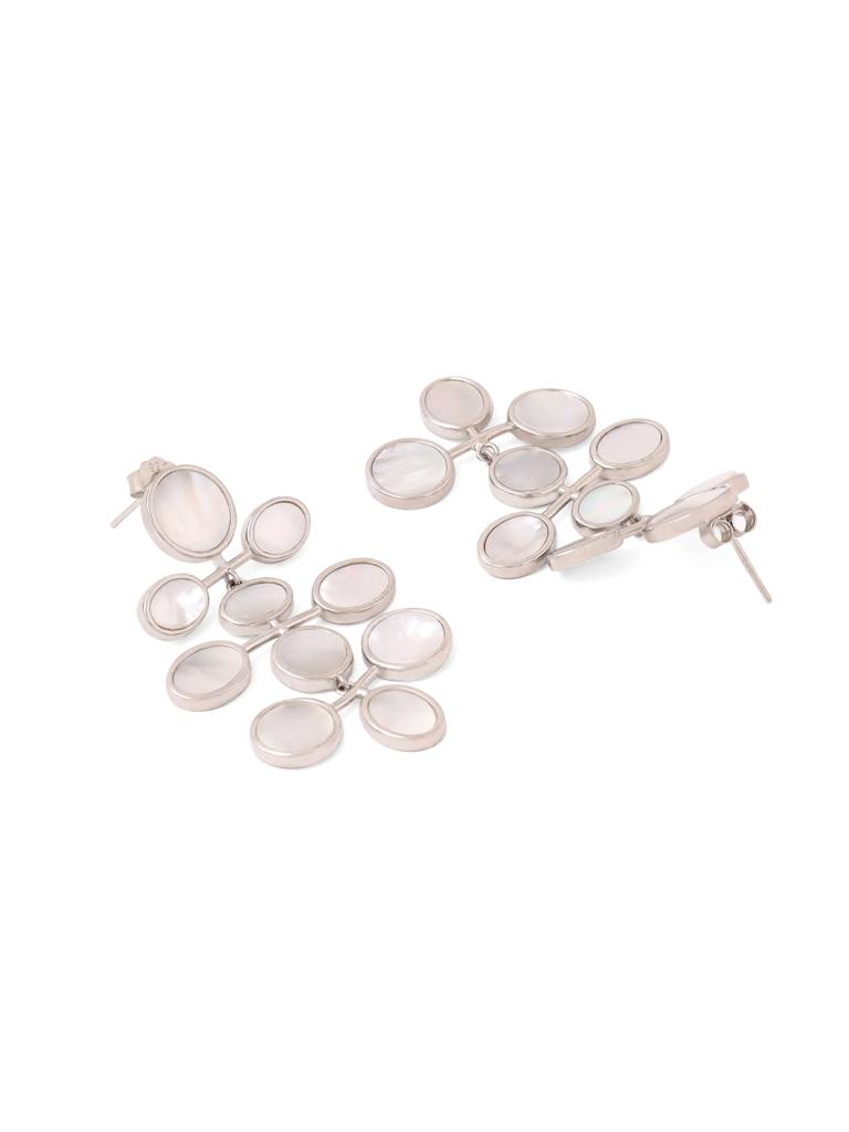 Kicky & Perky 925 Sterling Silver Pearl Earrings : VSILIJE001_S
