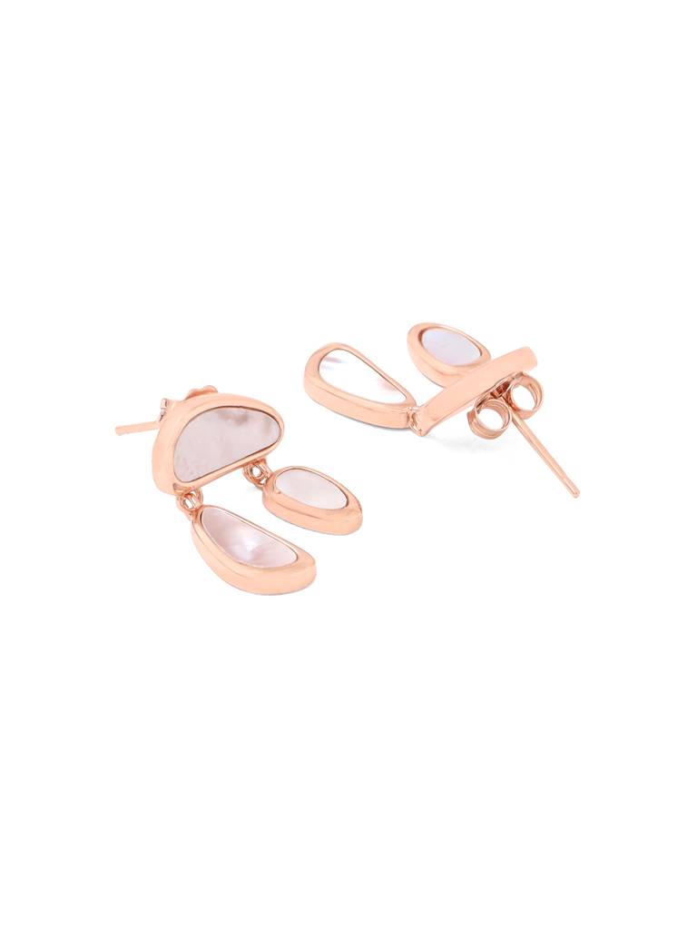 Kicky & Perky 925 Sterling Silver Pearl Earrings. : VSILIJE017_R