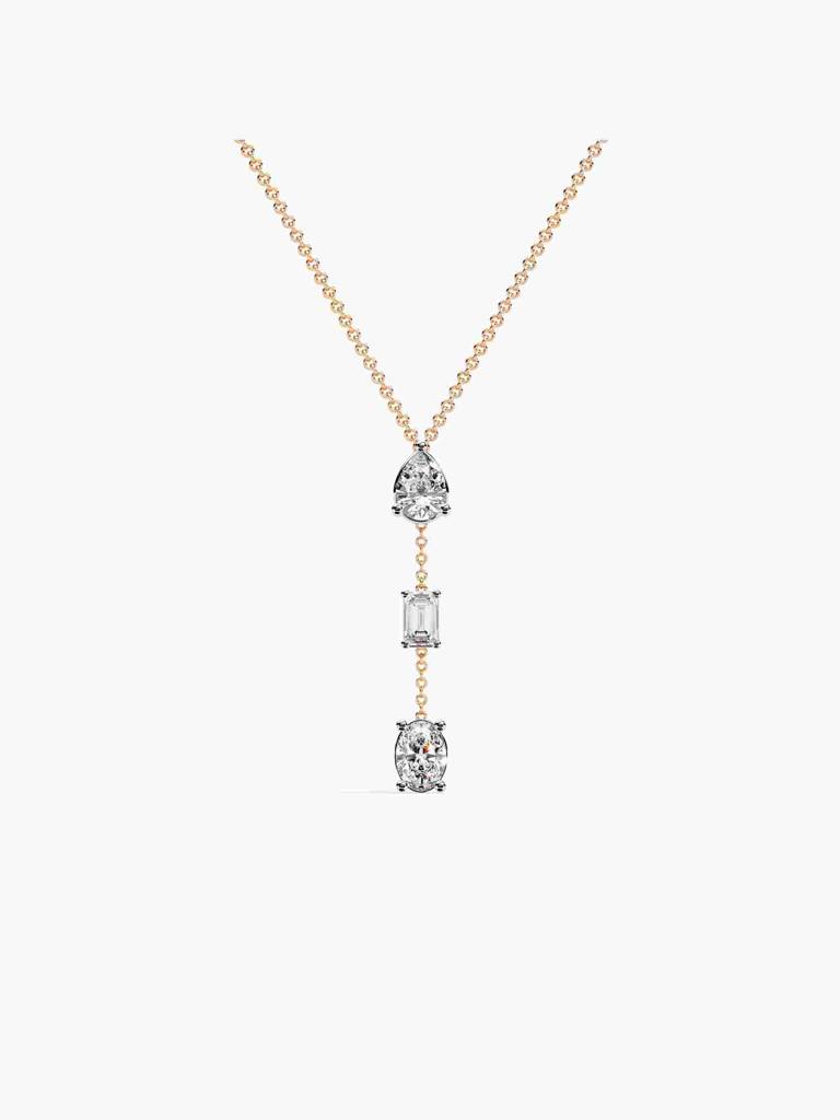 Sterling Silver Plated With Certified Lab Grown Diamond 1.35Cts | Pendants For Women/Girls | Vsna0001 : VSNA0001_SRL