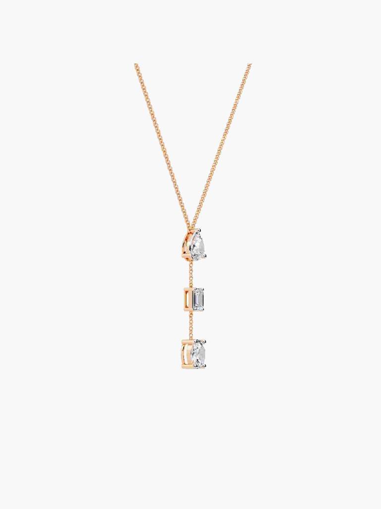 Sterling Silver Plated With Certified Lab Grown Diamond 1.35Cts | Pendants For Women/Girls | Vsna0001 : VSNA0001_SRL
