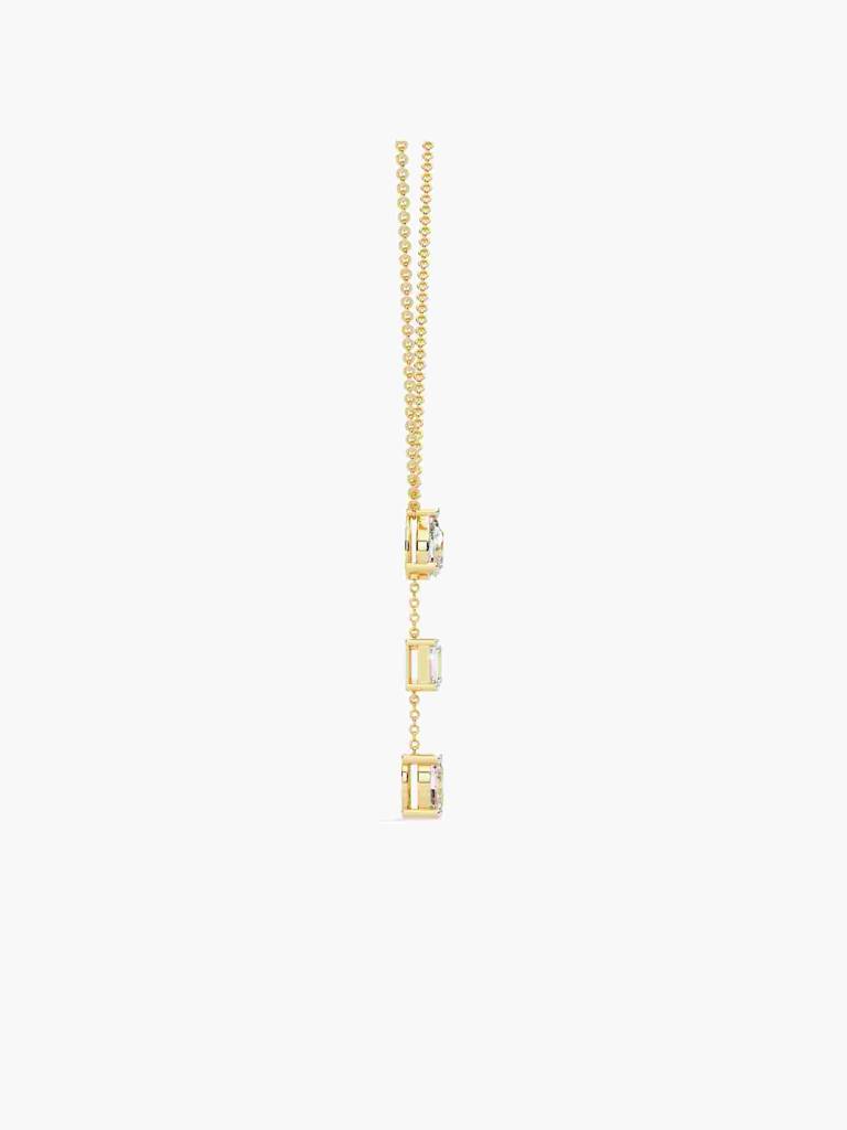 Sterling Silver Plated With Certified Lab Grown Diamond 1.35Cts | Pendants For Women/Girls | Vsna0001 : VSNA0001_SYL