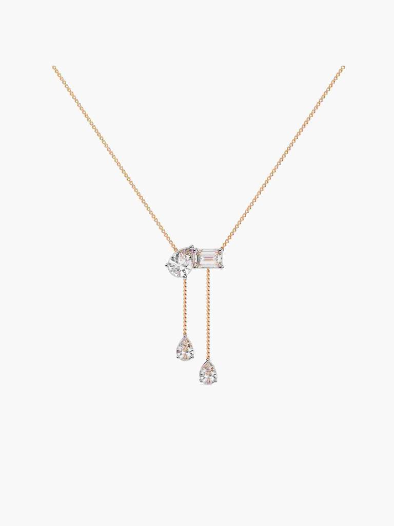 Sterling Silver Plated With Certified Lab Grown Diamond 1.61Cts | Pendants For Women/Girls | Vsna0002 : VSNA0002_SRL
