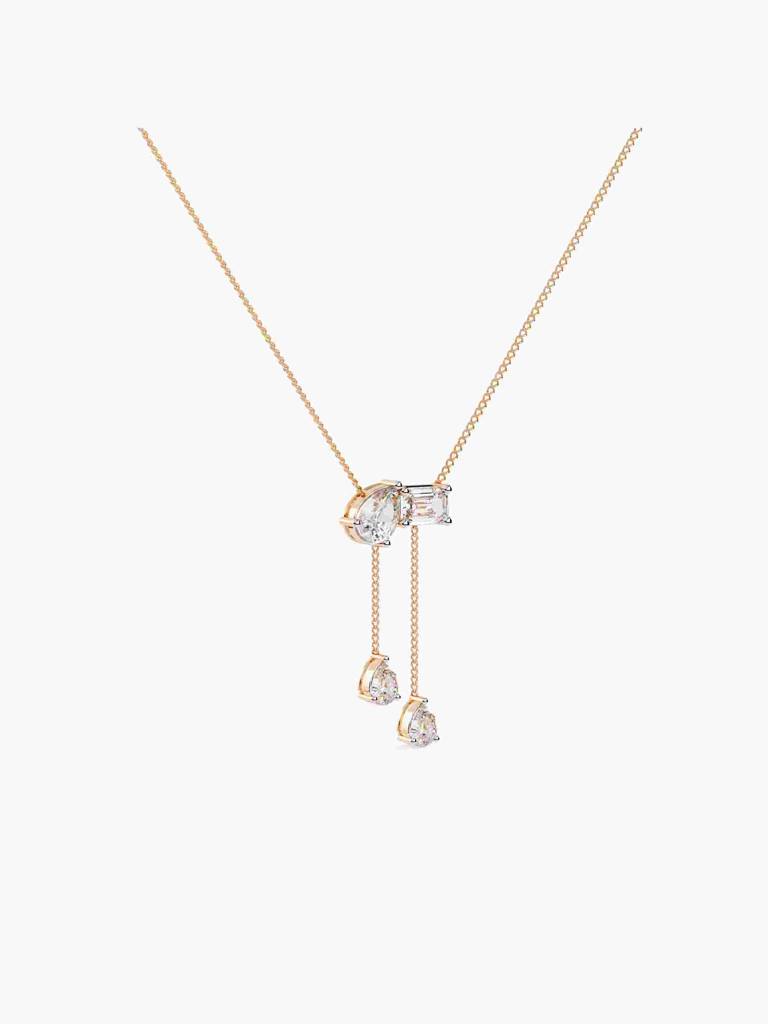 Sterling Silver Plated With Certified Lab Grown Diamond 1.61Cts | Pendants For Women/Girls | Vsna0002 : VSNA0002_SRL