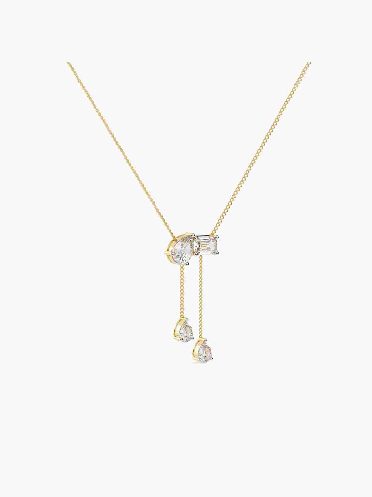 Sterling Silver Plated With Certified Lab Grown Diamond 1.61Cts | Pendants For Women/Girls | Vsna0002 : VSNA0002_SYL