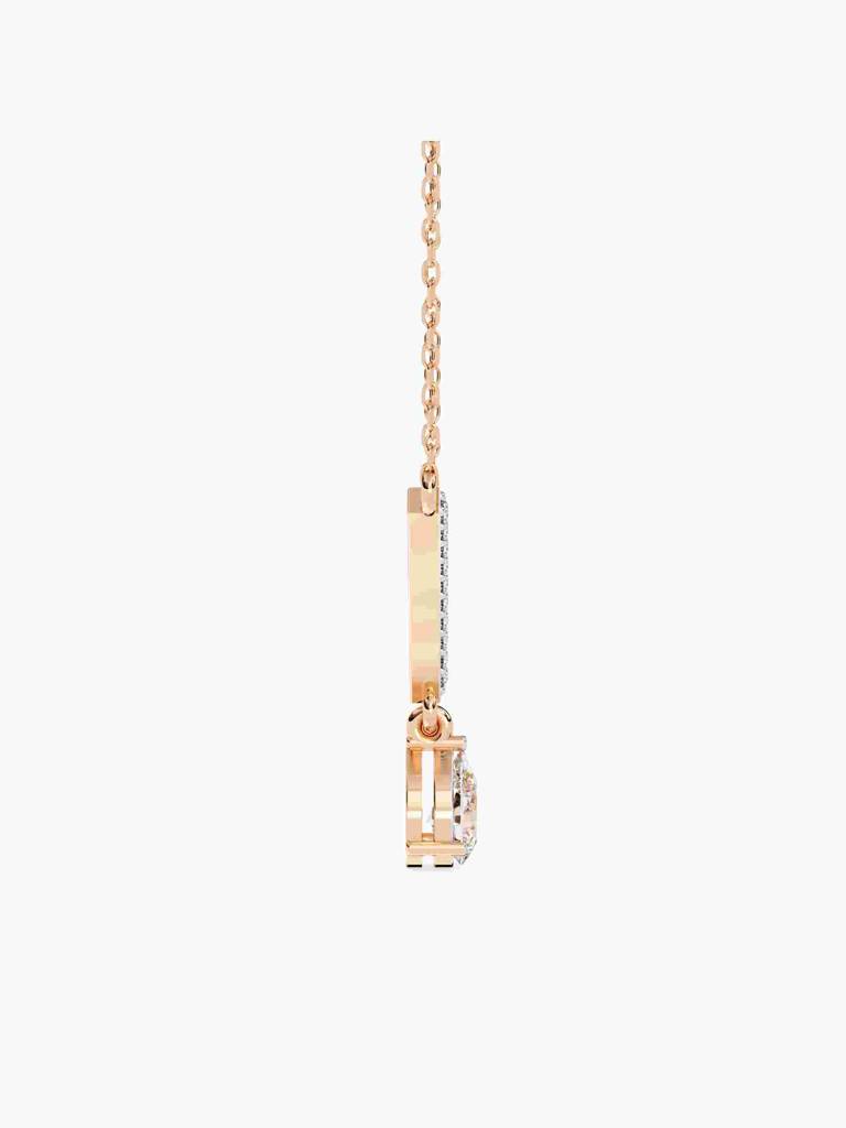 Sterling Silver Plated With Certified Lab Grown Diamond 0.49Cts | Pendants For Women/Girls | Vsna0005 : VSNA0005_SRL