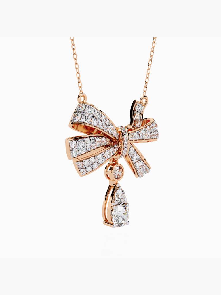 Sterling Silver Plated With Certified Lab Grown Diamond 1.88Cts | Pendants For Women/Girls | Vsna0008 : VSNA0008_SRL