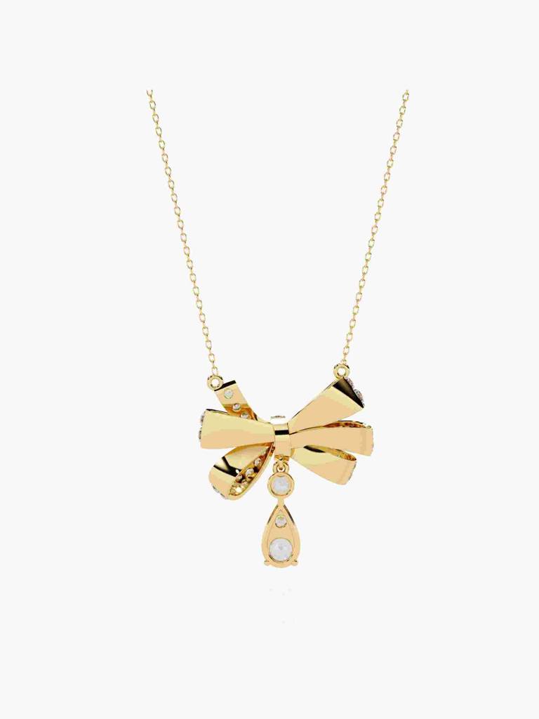 Sterling Silver Plated With Certified Lab Grown Diamond 1.88Cts | Pendants For Women/Girls | Vsna0008 : VSNA0008_SYL