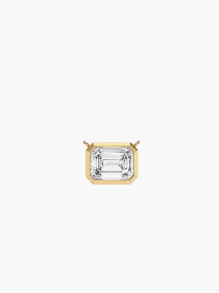 Sterling Silver Plated With Certified Lab Grown Diamond 0.25Cts | Pendants For Women/Girls | Vsnb0012E025 : VSNB0012E025_SYL