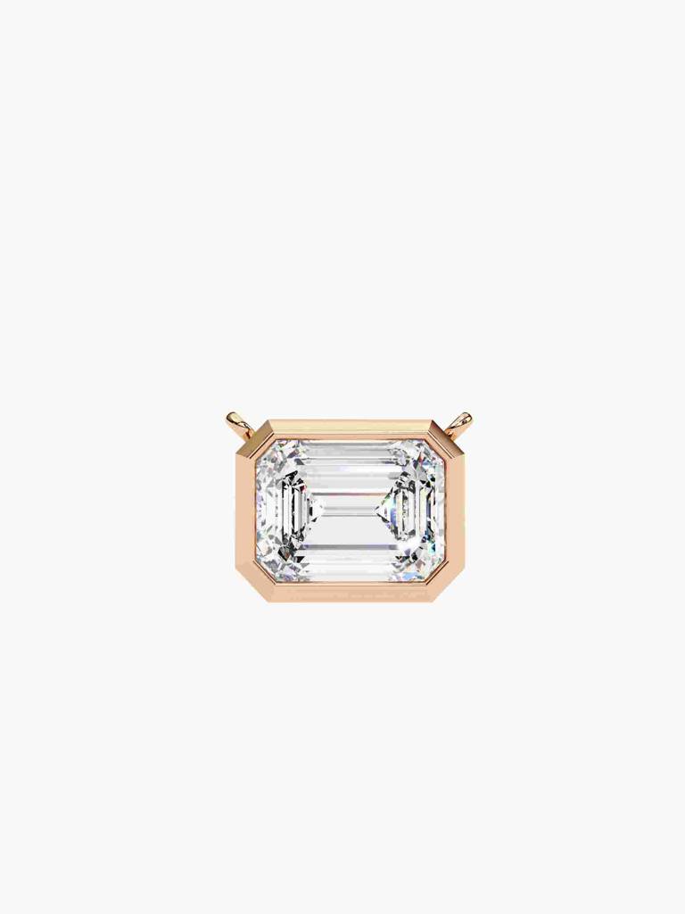 Sterling Silver Plated With Certified Lab Grown Diamond 0.75Cts | Pendants For Women/Girls | Vsnb0012E075 : VSNB0012E075_SRL