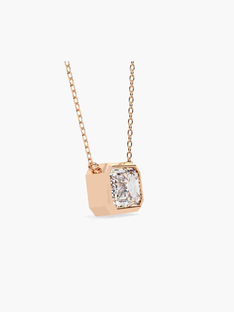 Sterling Silver Plated With Certified Lab Grown Diamond 0.75Cts | Pendants For Women/Girls | Vsnb0012E075 : VSNB0012E075_SRL