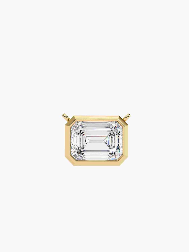 Sterling Silver Plated With Certified Lab Grown Diamond 0.75Cts | Pendants For Women/Girls | Vsnb0012E075 : VSNB0012E075_SYL