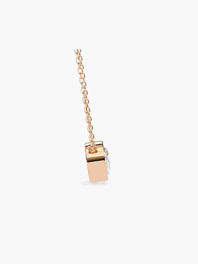Sterling Silver Plated With Certified Lab Grown Diamond 0.75Cts | Pendants For Women/Girls | Vsnb0013V075 : VSNB0013V075_SRL