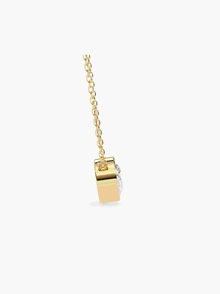 Sterling Silver Plated With Certified Lab Grown Diamond 0.75Cts | Pendants For Women/Girls | Vsnb0013V075 : VSNB0013V075_SYL