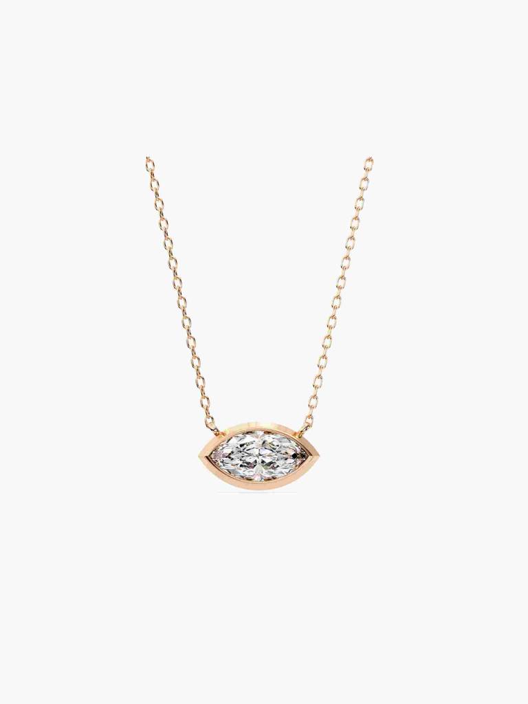 Sterling Silver Plated With Certified Lab Grown Diamond 0.50Cts | Pendants For Women/Girls | Vsnb0015M050 : VSNB0015M050_SRL