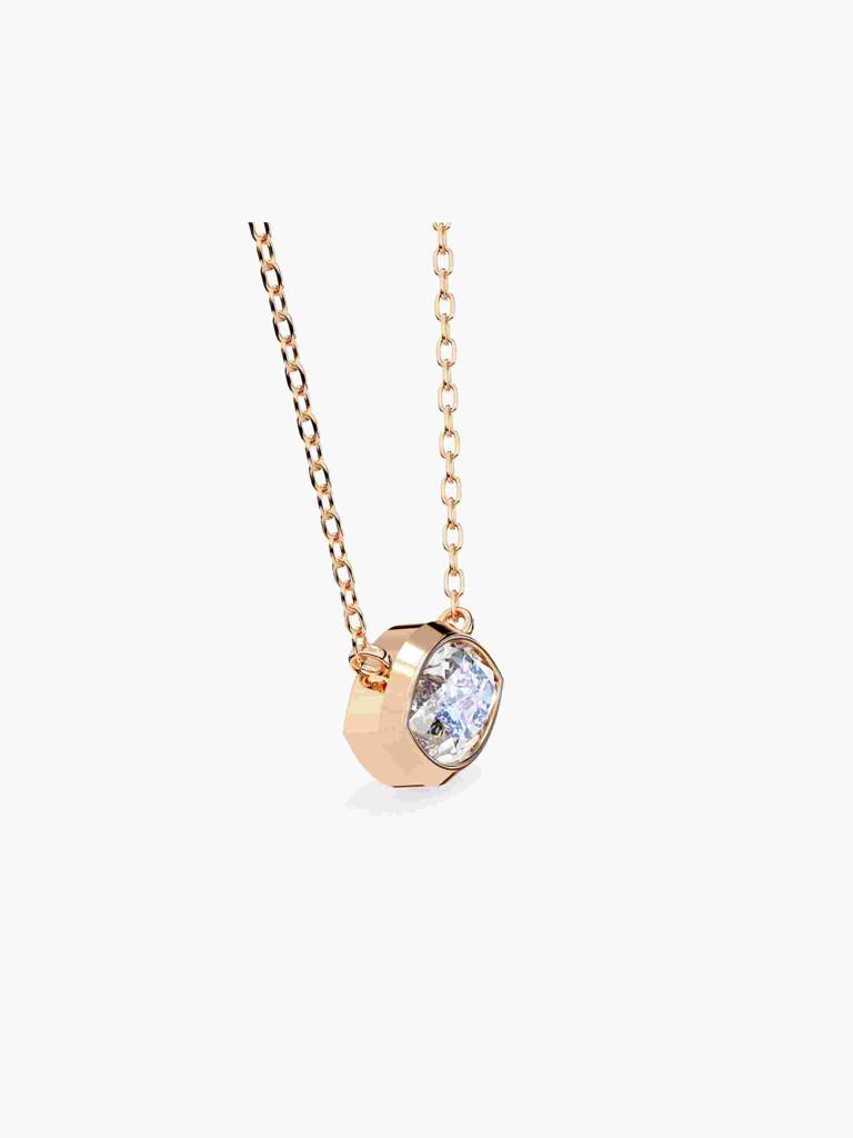Sterling Silver Plated With Certified Lab Grown Diamond 0.75Cts | Pendants For Women/Girls | Vsnb0015M075 : VSNB0015M075_SRL