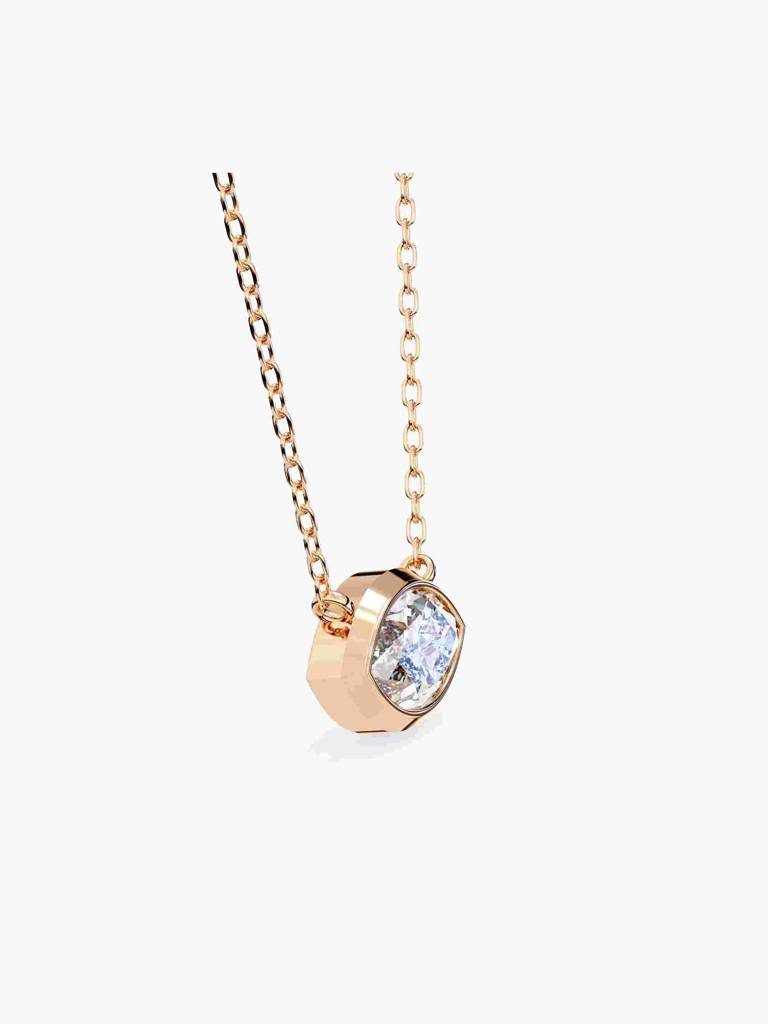 Sterling Silver Plated With Certified Lab Grown Diamond 1.00Cts | Pendants For Women/Girls | Vsnb0015M100 : VSNB0015M100_SRL