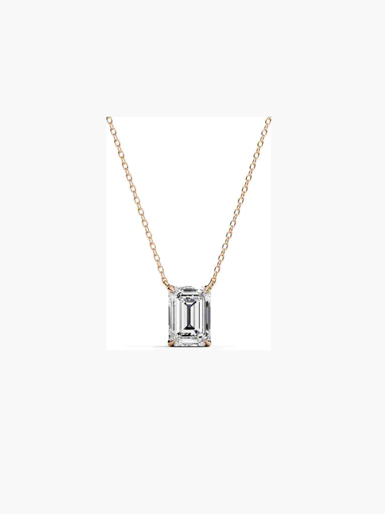 Sterling Silver Plated With Certified Lab Grown Diamond 0.50Cts | Pendants For Women/Girls | Vsnb0016E050 : VSNB0016E050_SRL
