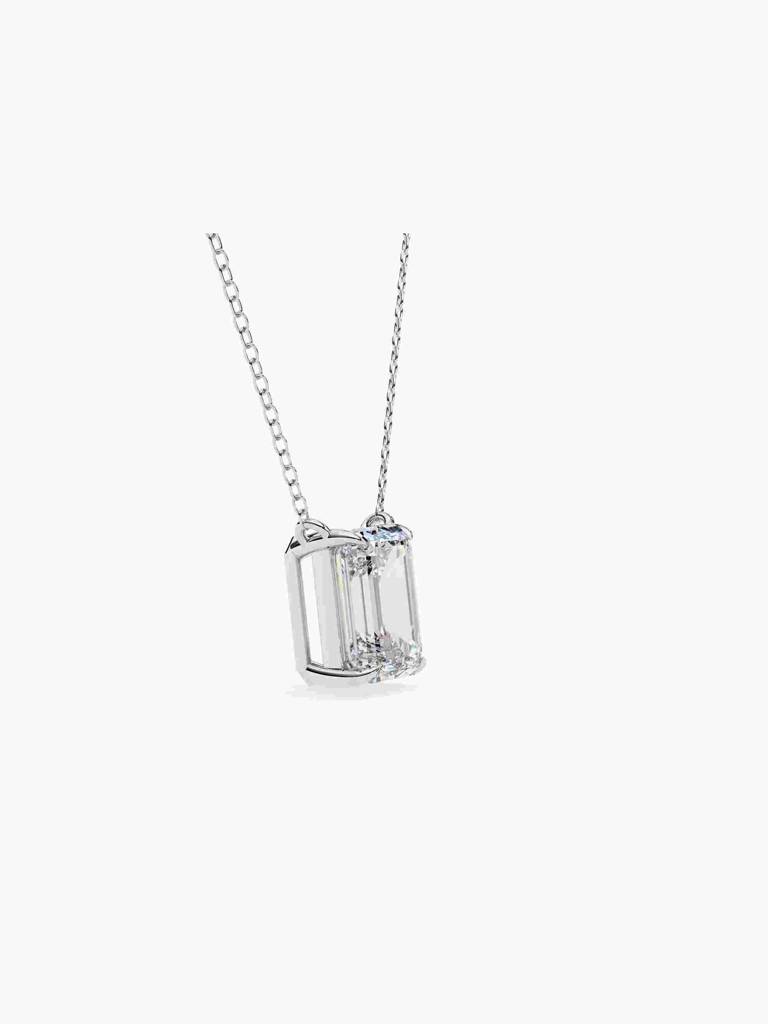 Sterling Silver Plated With Certified Lab Grown Diamond 0.50Cts | Pendants For Women/Girls | Vsnb0016E050 : VSNB0016E050_SWL