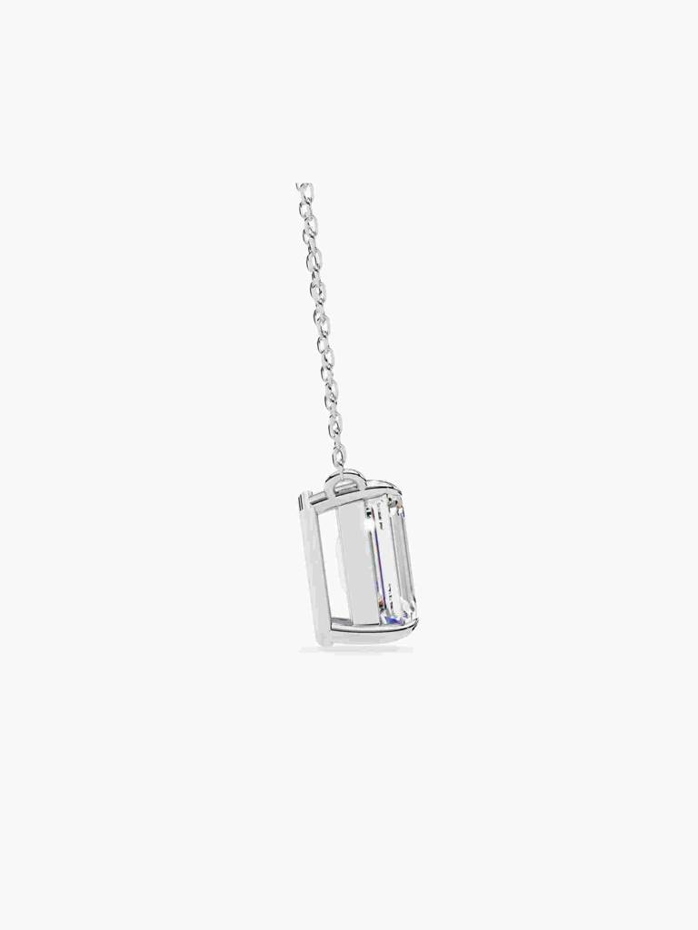 Sterling Silver Plated With Certified Lab Grown Diamond 0.75Cts | Pendants For Women/Girls | Vsnb0016E075 : VSNB0016E075_SWL