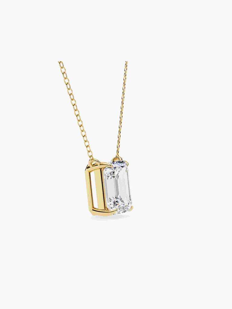 Sterling Silver Plated With Certified Lab Grown Diamond 0.75Cts | Pendants For Women/Girls | Vsnb0016E075 : VSNB0016E075_SYL