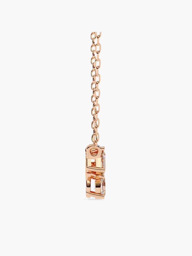 Sterling Silver Plated With Certified Lab Grown Diamond 1.03Cts | Pendants For Women/Girls | Vsnb0017 : VSNB0017_SRL